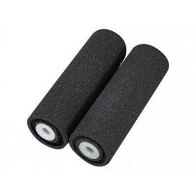 Faithfull Concave Foam Mini Roller Refill (Pack 2) Multi Colour (100mm (4In)) from B&Q