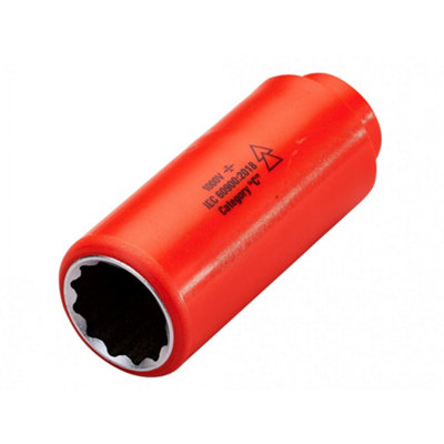 Itl Insulated Insulated Deep Socket1/2In Drive Multi Colour (24mm) from B&Q