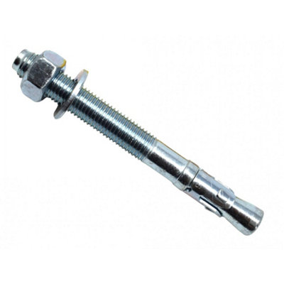 Masonmate Zinc Plated Through Bolt Zinc Plated (M16 X 150mm (20)) from B&Q
