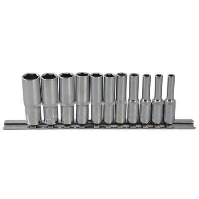 Bluespot Tools 1/4In Drive Deep Socket Set, 11 Piece - Multi Colour - Image 4