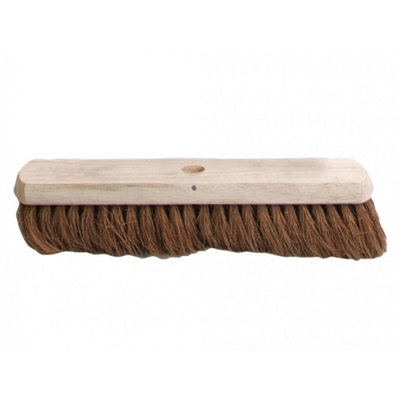 B&Q -  Soft Coco Broom Head Multi Colour (450mm (18In))