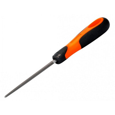 B&Q -  Ergo Engineering Square FileHandled Multi Colour (250mm (10In))