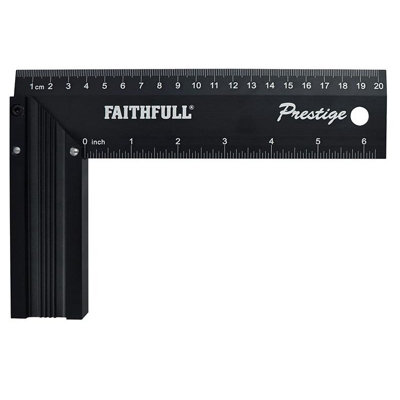 Faithfull Prestige Try Square Black Aluminium - Image 3