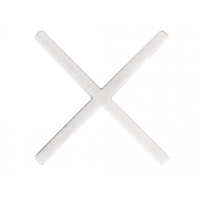 B&Q Rubi Tiling Tools Long Leg Tile Spacers Multi Colour (3/32In (2Mm))