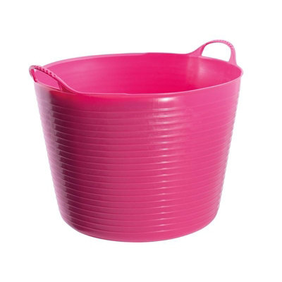 B&Q Gorilla Gorilla Tub (38 Litre Large - Pink) Red/Pink