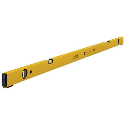Stabila 70P-2-2 Double Plumb Box Section Spirit Levels Multi Colour (150Cm)