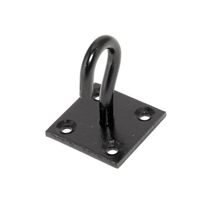 Faithfull Hook On Plate Multi Colour ( Japanned) Black