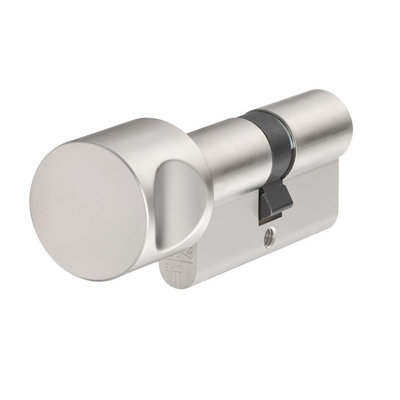B&Q Abus Mechanical Ke60np Euro Profile Thumbturn Cylinder Multi Colour (Nickle Pearl Z30/K30)