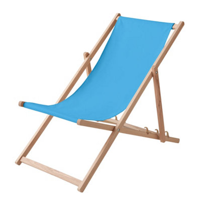 Midocean Honopu Wood Folding Chair Turquoise (One Size) from B&Q