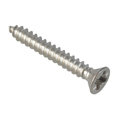 Forgefix Self-Tapping ScrewsPoziCskA2 Stainless Steel Multi Colour (1In X 6 Forgepack 30) from B&Q