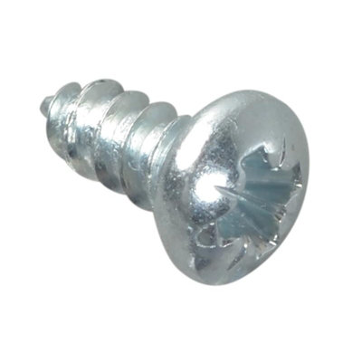 Forgefix Self-Tapping ScrewPozi Compatible Pan HeadZpForgepack Multi Colour (1/4In X 4 Forgepack 80) from B&Q