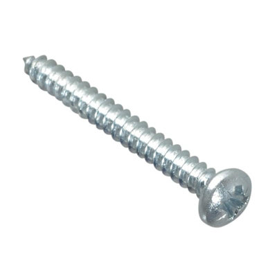 Forgefix Self-Tapping ScrewPozi Compatible Pan HeadZpForgepack Multi Colour (1In X 4 Forgepack 40) from B&Q