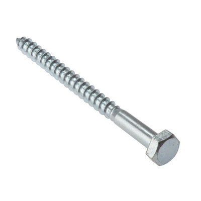  - Forgefix Coach ScrewsHex HeadZp Multi Colour (M6 X 100mm Bag 10)
