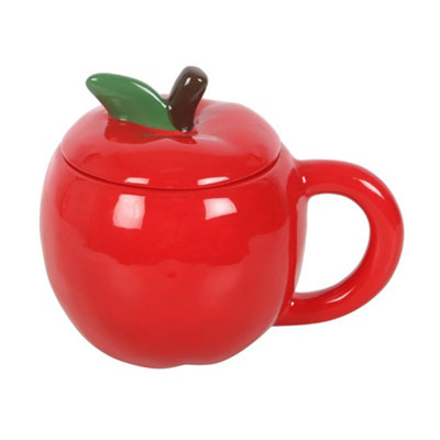 Something Different Apple Mug Red (One Size) from B&Q