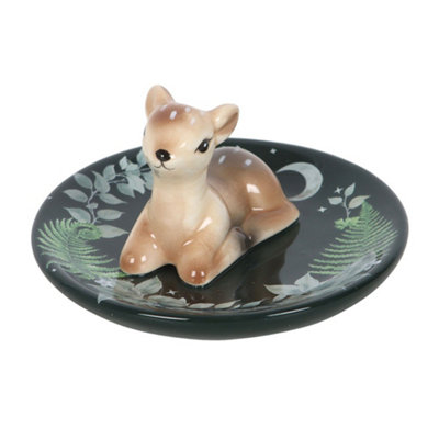  - Something Different Fawn Trinket Dish Green (One Size)