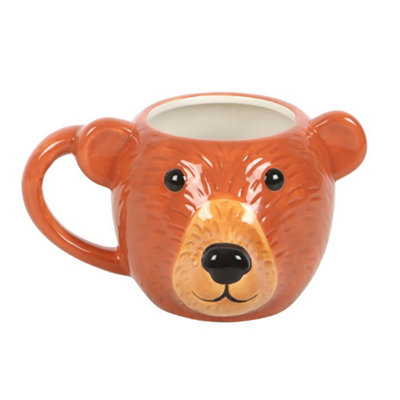 Something Different Bear Mug Brown (One Size) from B&Q