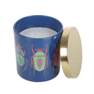 Something Different Amber & Vanilla Beetle Scented Candle Multicoloured (One Size) from B&Q