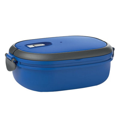 Midocean Lux Polypropylene 1000Ml Lunch Box Royal Blue (One Size) from B&Q