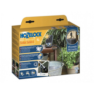 Hozelock Solar Select Irrigation Kit Multi Colour (One Size) from B&Q
