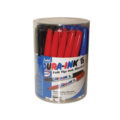 Markal Dura-Ink Markers Multi Colour (Tub Of 48) from B&Q