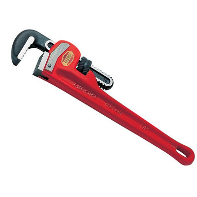 B&Q -  Heavy-Duty Straight Pipe Wrenches Multi Colour (250mm (10In))