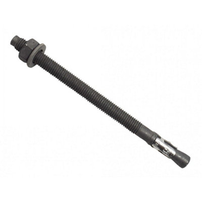 Masonmate Galvanised Through Bolt Galvanised (M12 X 180mm (25)) from B&Q