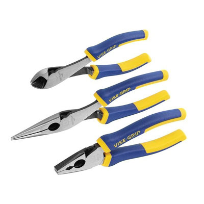 Irwin Vise-Grip Pro Pliers Set3 Piece Multi Colour (One Size) from B&Q