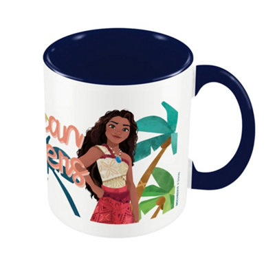  - Moana 2 Ocean Sisters Inner Two Tone Mug Blue/white (One Size)