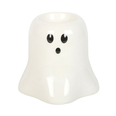 Something Different Hey Boo Ghost Oil Burner White/black (One Size) from B&Q