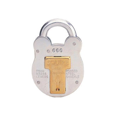 Squire Old English Padlock Multi Colour (64mm) from B&Q