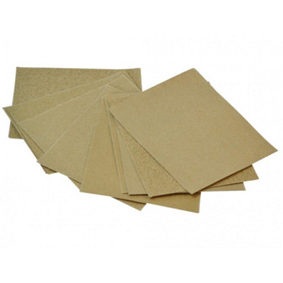 Faithfull Cork Block Glpaper Sanding Sheets Orted (Pack 10) Multi Colour (115 X 140mm) from B&Q