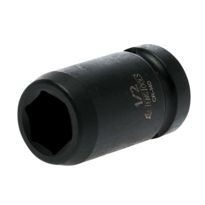 Teng Impact Socket Hexagon 6 Point Imperial Multi Colour (1/2In) from B&Q