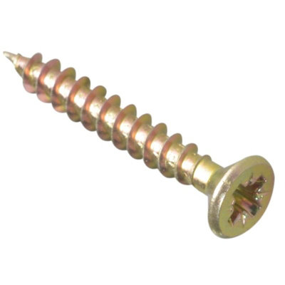 Forgefix Multi-Purpose ScrewsPoziCskZyp Multi Colour (4.0 X 35mm) from B&Q
