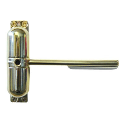 B&Q Yale Locks Surface Mounted Door Closer (White) White