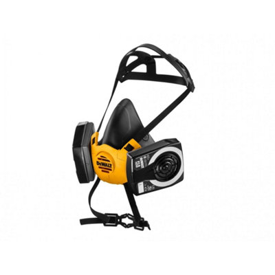 Dewalt Respiration Half Mask Respirator With P3 Filters Multi Colour (Large) from B&Q