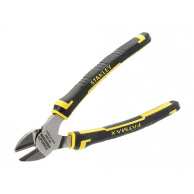 B&Q Stanley Hand Tools Fatmax Diagonal Cutting Pliers Multi Colour (160Mm (6.1/4In))