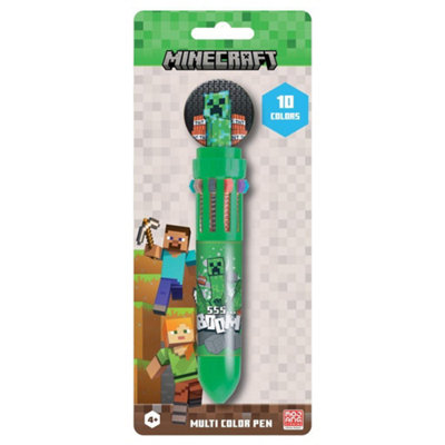 Minecraft Unisex Green Boom Multicoloured Pen In - Image 4