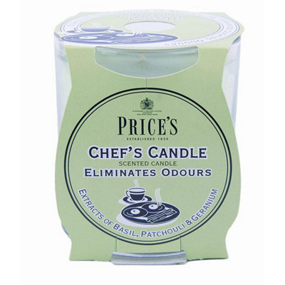 Prices Chefs Jar Scented Candle Basil Patchouli & Geranium One Colour (One Size) from B&Q