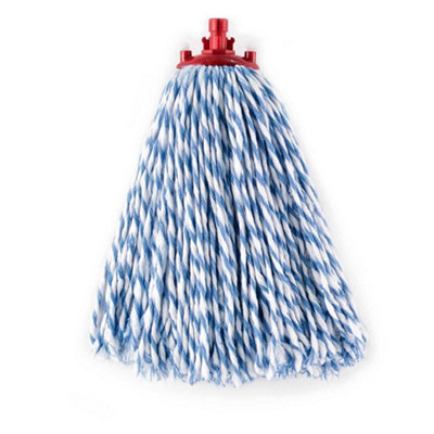 Vileda Unisex Multicolor Supermocio Microfibre & Cotton String Mop Refill - Image 3