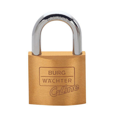  - Burg Wachter C-Line Br Padlock 40mm One Colour (One Size)