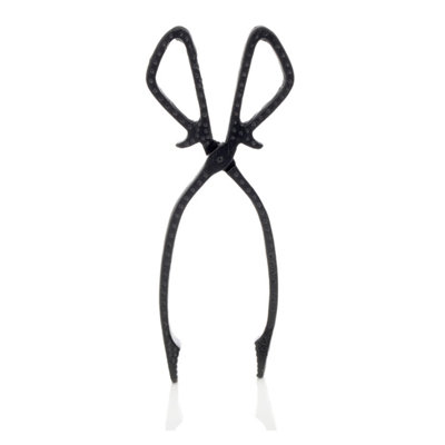 Leecroft Unisex Multicolor Heavy Duty Coal Tongs Black - Image 3