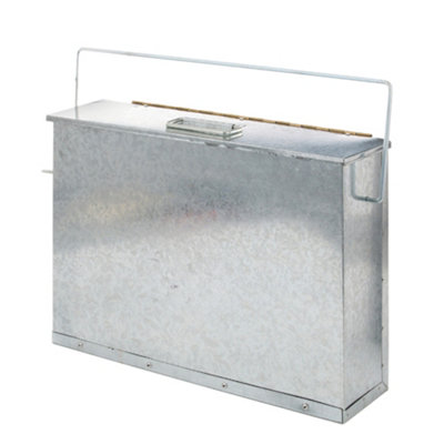  - Leecroft Galvanised Ash Carrier One Colour (One Size)