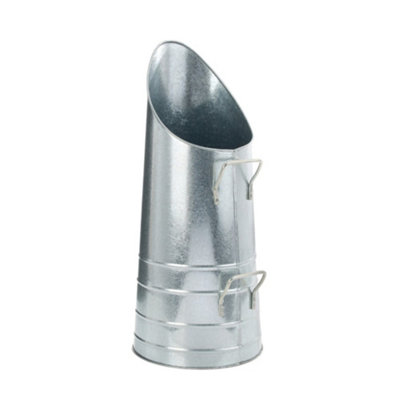 Leecroft Coal Hod Galvanised 21'' One Colour (One Size) from B&Q