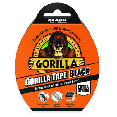B&Q -  Tape Black 48mm X 11M One Colour (One Size)