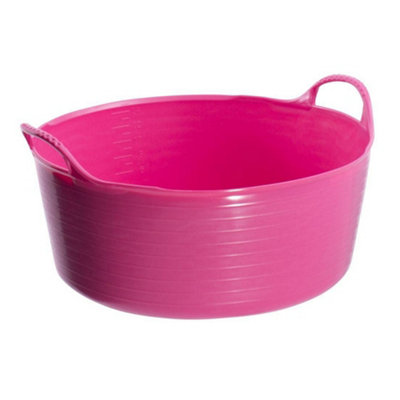 Red Gorilla Tubtrug Small Shallow Pink 15L - One Colour - Image 3