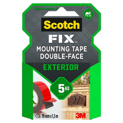 B&Q -  Fix Exterior Mounting Tape 5Kg 1.5M One Colour (One Size)