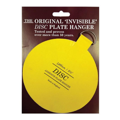 Disc Plate Hanger 140mm One Colour (One Size) from B&Q
