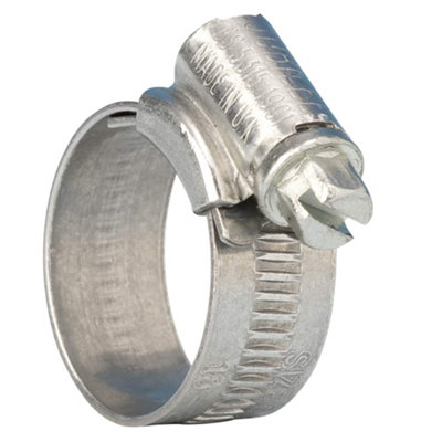 Jubilee Clip 3X Mild Steel 60-80mm 10Pk One Colour (One Size) from B&Q