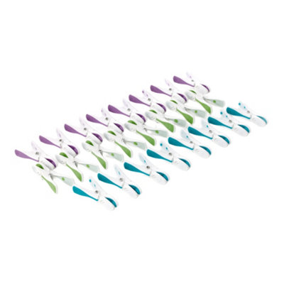 Orwell Superior Grip Spring Pegs 24Pk One Colour (One Size) from B&Q