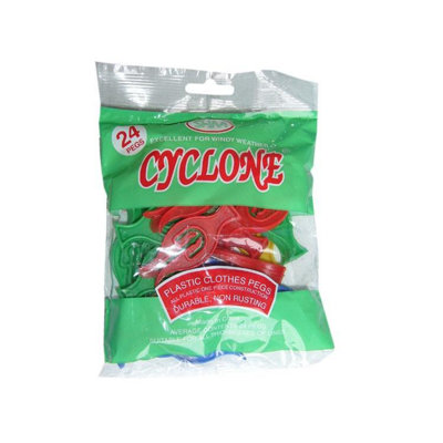 Cyclone All Weather Peg 24Pk One Colour (One Size) from B&Q